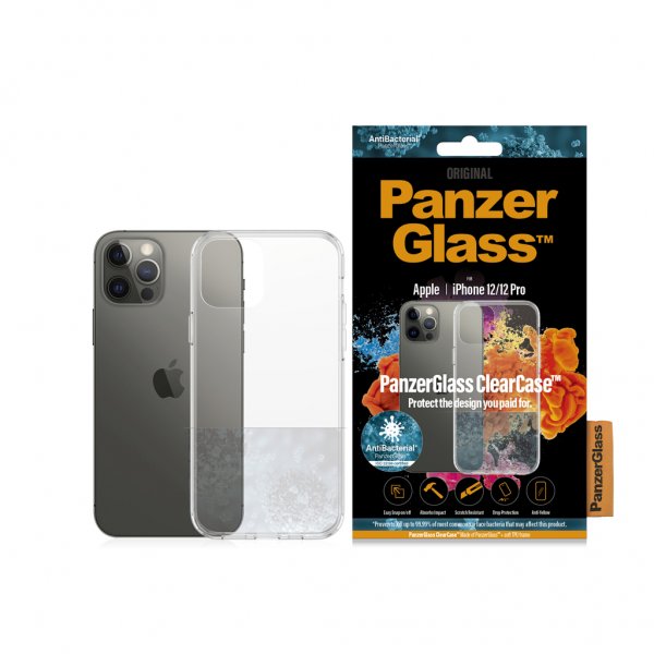 PanzerGlass iPhone 12/iPhone 12 Pro Skal ClearCase