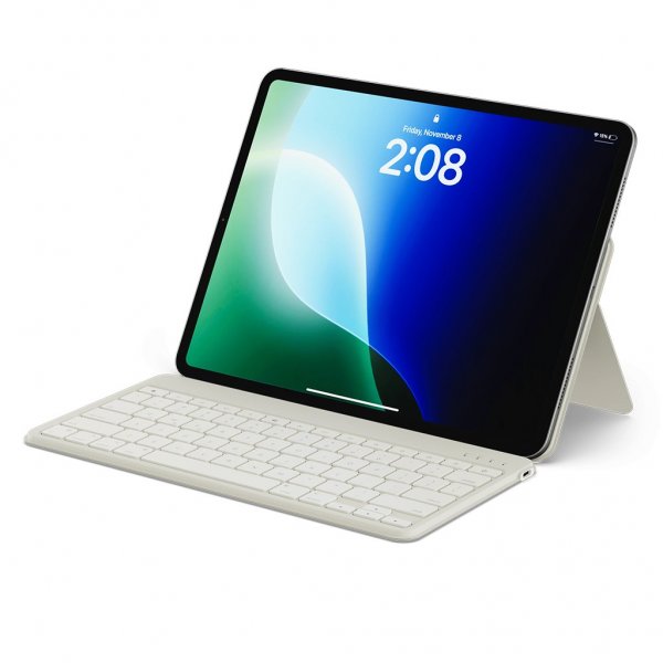 Satechi OntheGo Bluetooth Tangentbord med Stativ Sand