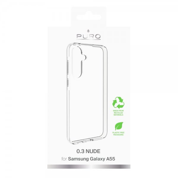Puro Samsung Galaxy A55 Skal Nude Transparent