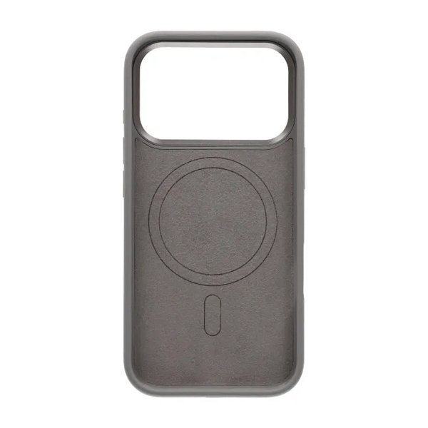 iPhone 17 Pro Skal Silikon MagSafe Ljusgrå