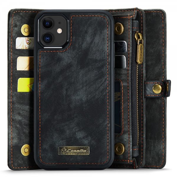CaseMe iPhone 11 008 Series Löstagbart Skal Grå