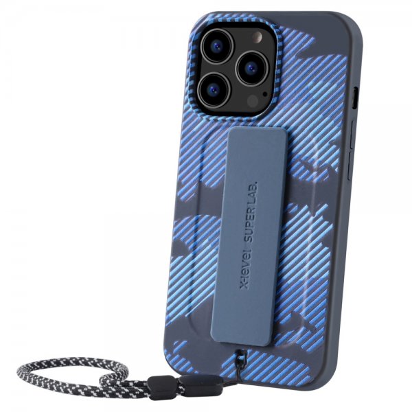 X-Level iPhone 13 Pro Skal Explorer Series Blå