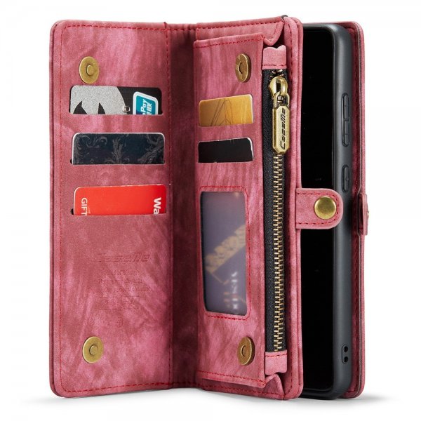 CaseMe Samsung Galaxy S21 008 Series Löstagbart Skal Röd
