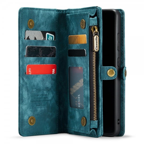 CaseMe Samsung Galaxy S21 008 Series Löstagbart Skal Petrol