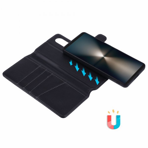 Nordic Covers Sony Xperia 1 VI Fodral MagLeather Raven Black
