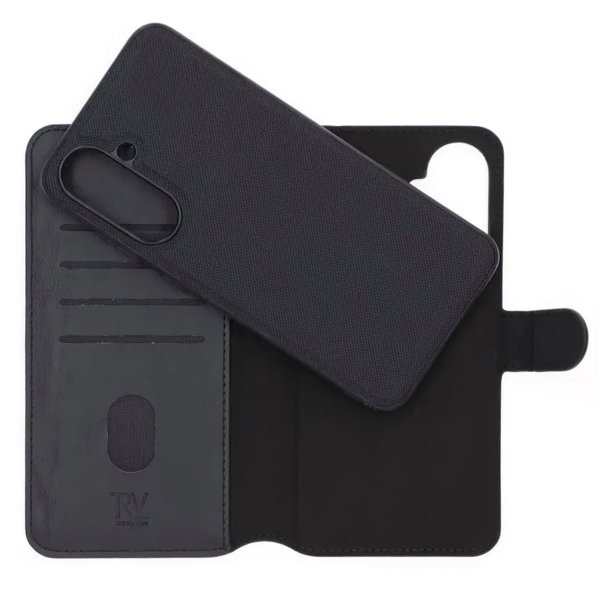 Rvelon Samsung Galaxy A56 Fodral Magnetiskt Avtagbart Skal Svart
