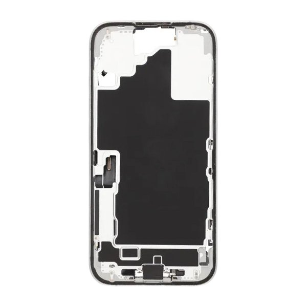 Mittenram med smådelar för iPhone 16 - Vit OEM