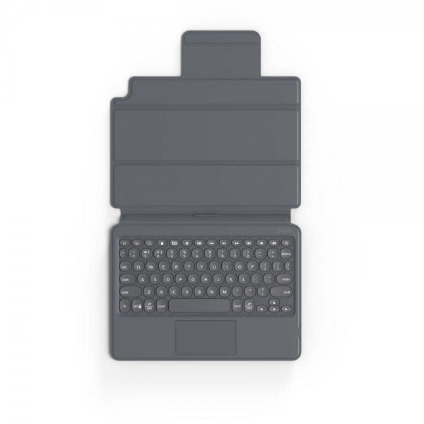 ZAGG iPad 10.2 Fodral med tangentbord Pro Keys with Trackpad Nordic Svart Grå