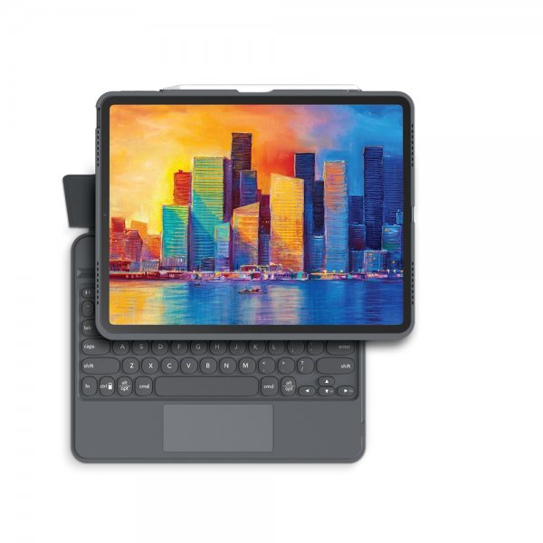 ZAGG iPad Pro 12.9 Fodral med tangentbord Pro Keys Trackpad Nordic