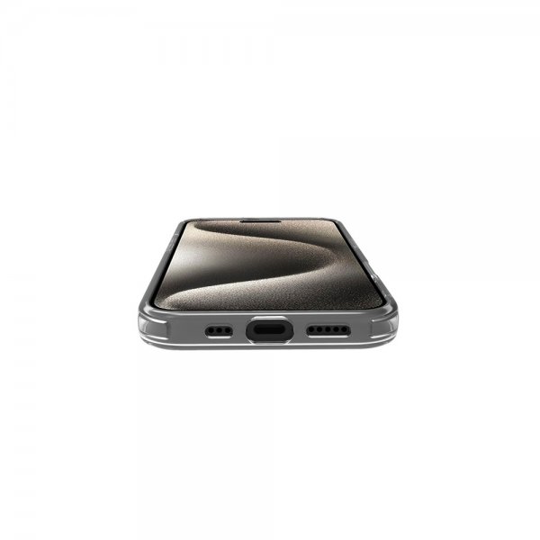 Celly iPhone 16 Pro Skal GELSKINMAG Transparent Svart