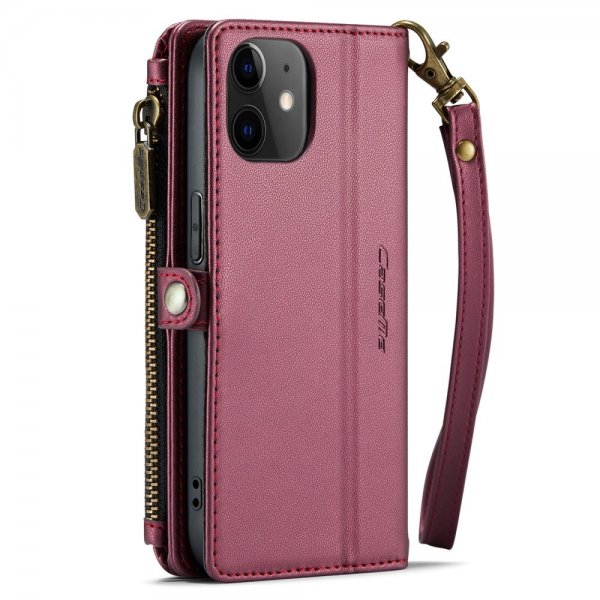 CaseMe iPhone 12/iPhone 12 Pro Fodral C36 Series Röd