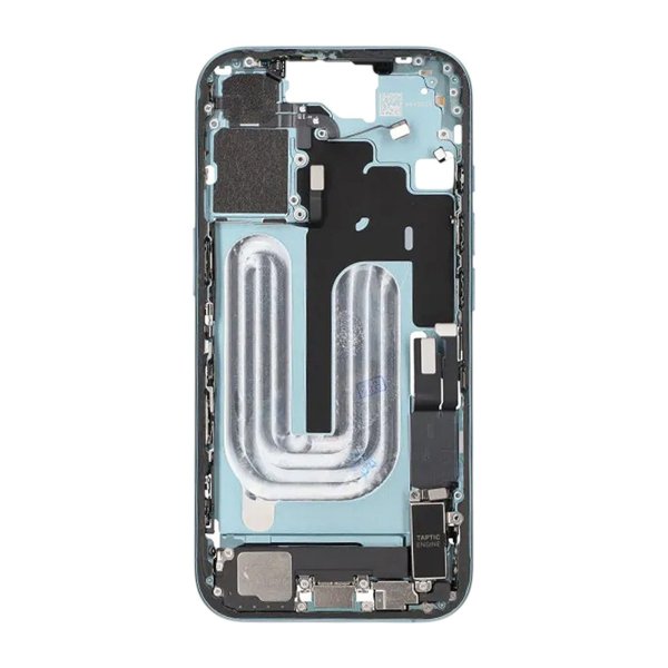 Mittenram med smådelar för iPhone 16 - Grön OEM