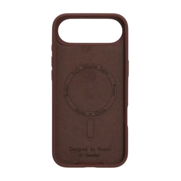 Rvelon iPhone Air Skal Silikon MagSafe Brun