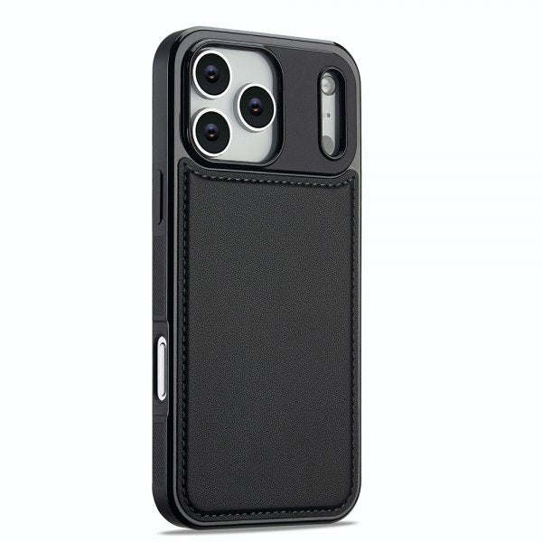 Nordic Covers iPhone 17 Pro Fodral med avtagbart MagSafe-skal Raven Black