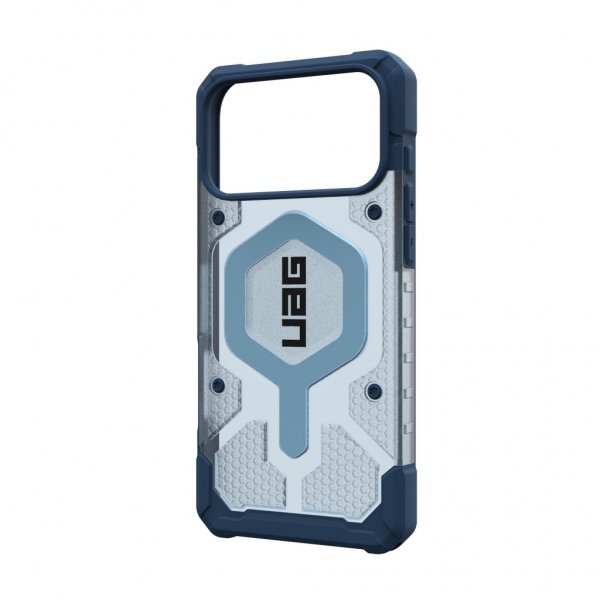 Urban Armor Gear (UAG) iPhone 17 Pro Max Skal Pathfinder Clear + Lanyard Blå