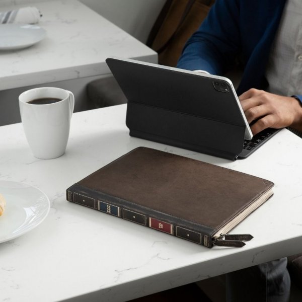 Twelve South iPad Pro 11 (gen 2/3/4) Fodral BookBook Cover Vol. 2 Brun