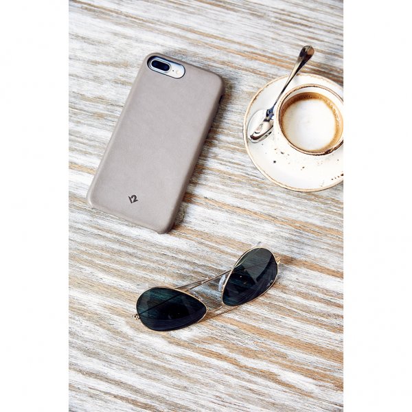 Twelve South iPhone 7 Plus/iPhone 8 Plus Skal Relaxed Leather Marsala