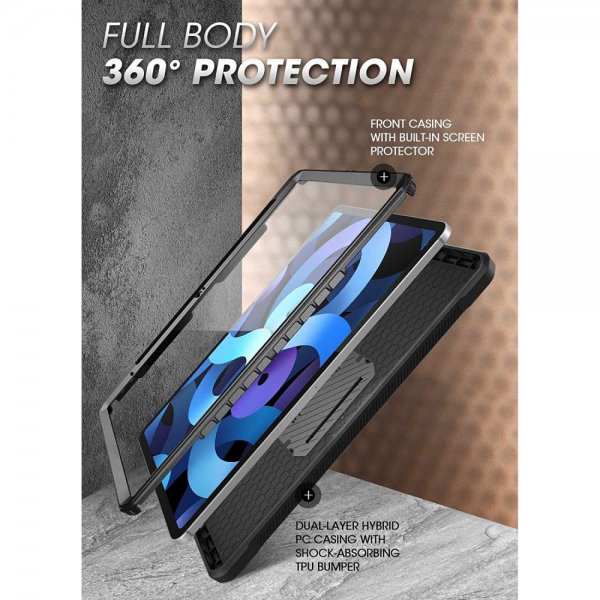 Supcase iPad 10.9 (gen 10)/iPad 11 (A16) Skal UB Pro Svart
