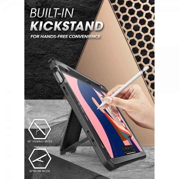 Supcase iPad 10.9 (gen 10)/iPad 11 (A16) Skal UB Pro Svart