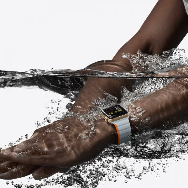Dux Ducis Apple Watch 38/40/41/42mm Armband LD Series Grå Orange