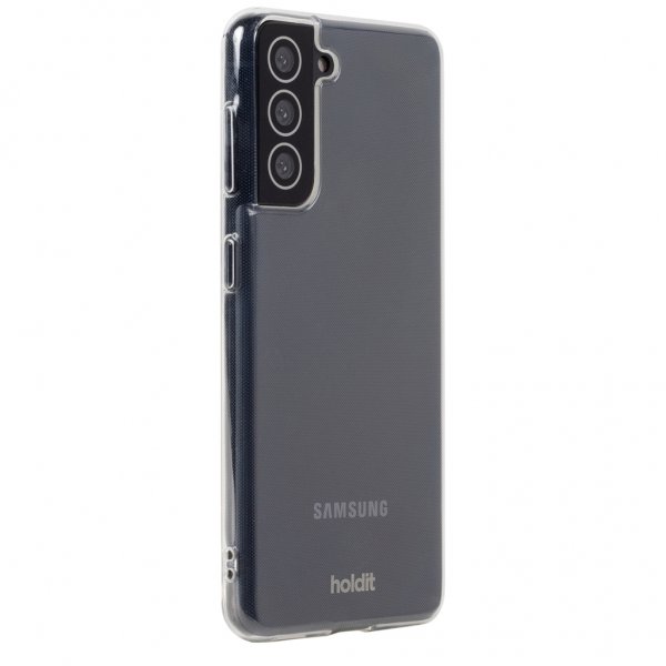 holdit Samsung Galaxy S21 Skal Transparent TPU Klar