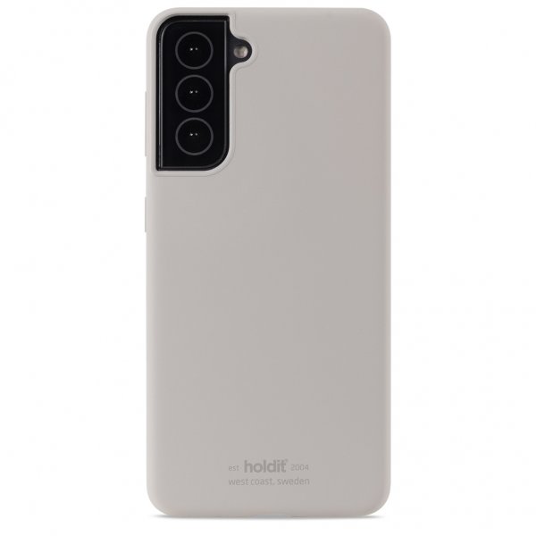 holdit Samsung Galaxy S21 Skal Silikon Taupe