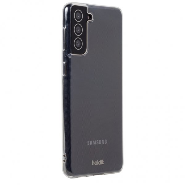 holdit Samsung Galaxy S21 Plus Skal Transparent TPU Klar