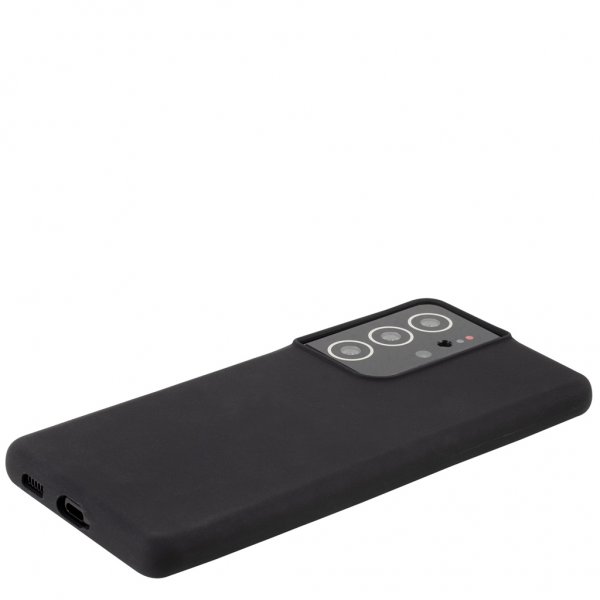 holdit Samsung Galaxy S21 Ultra Skal Silikon Svart
