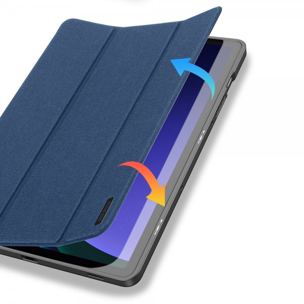 Dux Ducis Samsung Galaxy Tab S9 FE/S10 FE/S10 Lite Fodral DOMO Series Blå