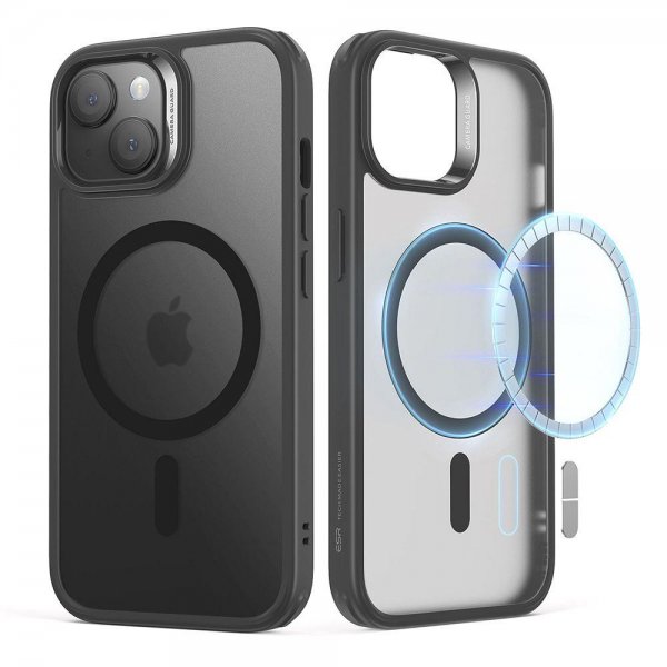ESR iPhone 15 Skal Classic Hybrid HaloLock Svart