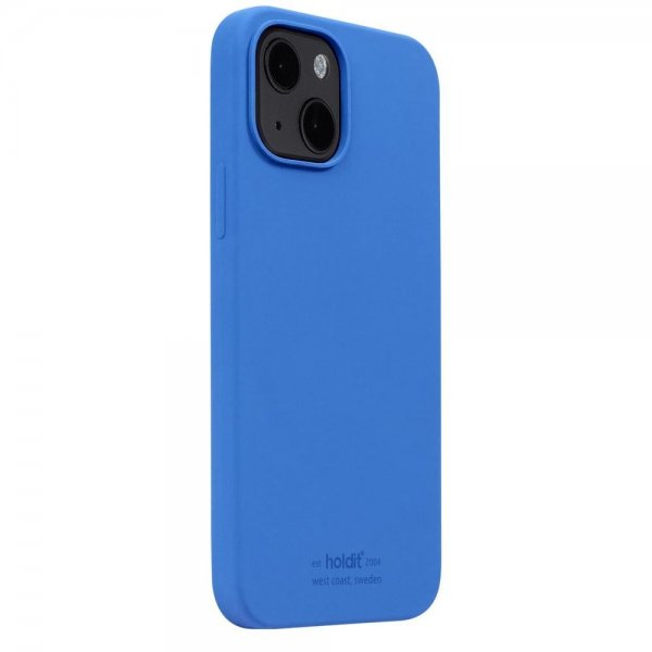 holdit iPhone 13/iPhone 14 Skal Silikon Sky Blue