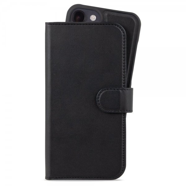 holdit iPhone 13/iPhone 14 Fodral Wallet Case Magnet Plus Black