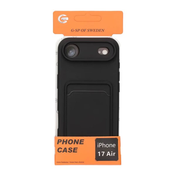iPhone Air Skal Korthållare Svart