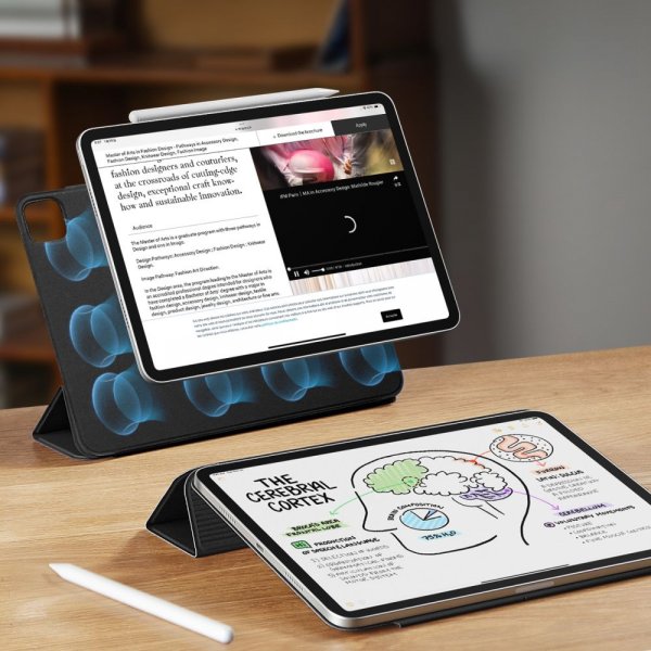 ESR iPad Pro 13 (M4/M5) Fodral Rebound Magnetic Svart