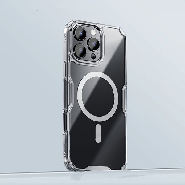 Nillkin iPhone 16 Skal Nature Pro Series MagSafe Transparent