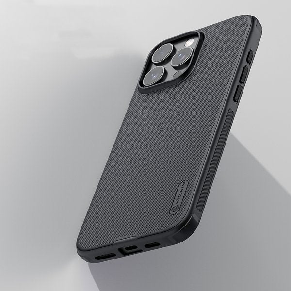 Nillkin iPhone 16 Pro Skal Super Frosted Shield Pro Svart