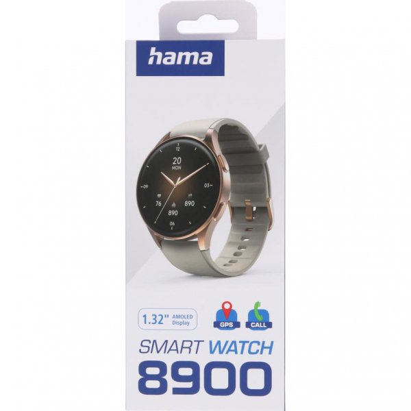 Hama Smartwatch 8900 Beige Guld