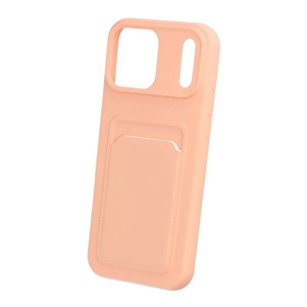 iPhone 17 Pro Max Skal Korthållare Rosa