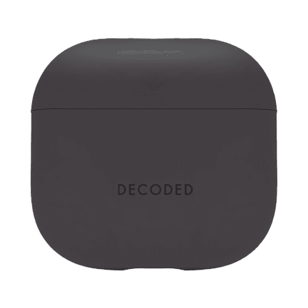 Decoded AirPods 4 Skal Silicone AirCase Phantom Black