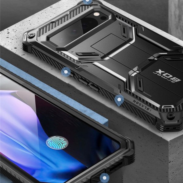 Supcase Google Pixel 9/Pixel 9 Pro Skal ArmorBox Svart