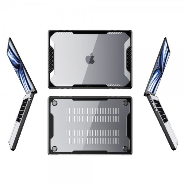 Supcase MacBook Air 15 M2 (A2941)/M3 (A3114) Skal Unicorn Beetle Svart