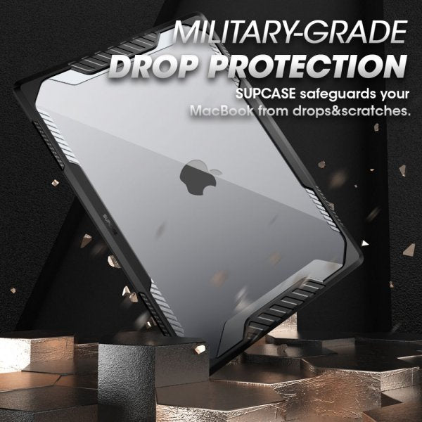 Supcase MacBook Air 15 M2 (A2941)/M3 (A3114) Skal Unicorn Beetle Svart