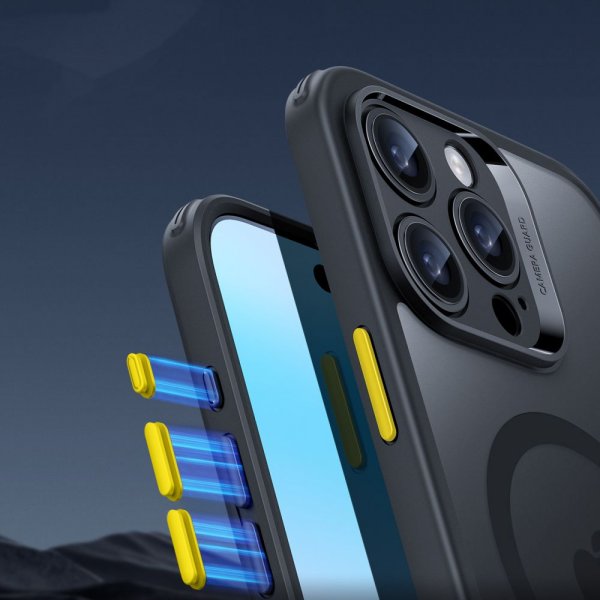 ESR iPhone 16 Pro Skal och Skärmskydd Classic Pro MagSafe Set Svart