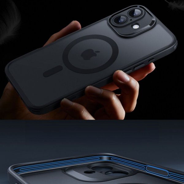 ESR iPhone 16 Skal och Skärmskydd Classic Pro MagSafe Set Svart