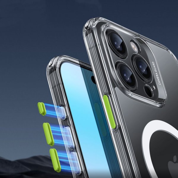 ESR iPhone 16 Pro Skal och Skärmskydd Classic Pro MagSafe Set Transparent