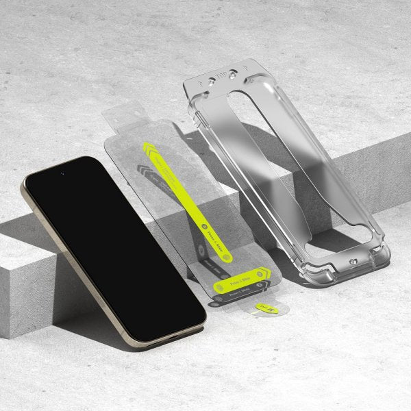 Ringke Google Pixel 9/Pixel 9 Pro Skärmskydd Easy Slide 2-pack