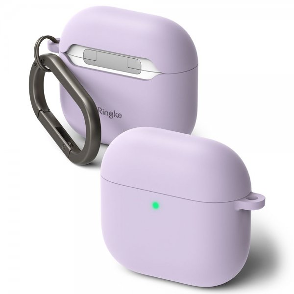 Ringke AirPods 4 Skal Silicone Lila