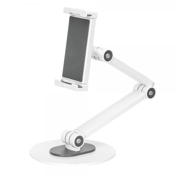 Deltaco Tablet Desk Stand with Arm 4.7" - 12.9"