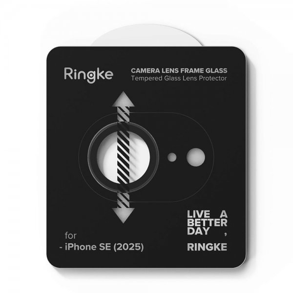 Ringke iPhone 16e/iPhone 17e Kameraskydd Camera Lens Frame 2-pack