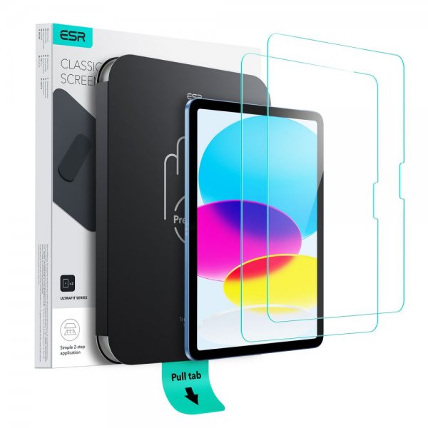 ESR iPad 10.9 (gen 10)/iPad 11 (A16) Skärmskydd UltraFit 2-pack